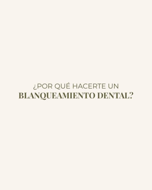 Un blanqueamiento dental no siempre busca unos dientes más blancos. Muchas veces busca algo mucho más importante: recuperar la confianza al sonreír. ✨🦷

¿Con cuál de estos motivos te identificas más? Te leo en comentarios👇

#blanqueamientodental #esteticadental #autoestima #grancanaria #confianza